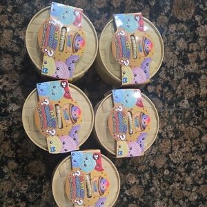 Mystery Squisheen Surprise Blind Box - Beige Container (Set of 5)